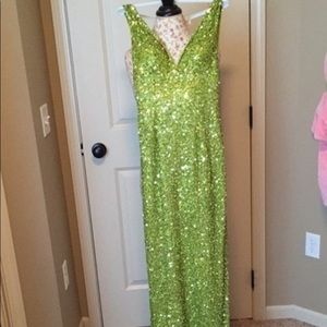 Scala beaded Prom dress